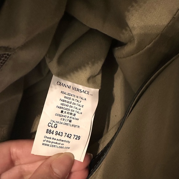 Versace Collection Leather Tote Bag - Picture 13 of 16